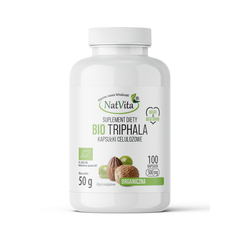 Triphala BIO kapsułki 500mg