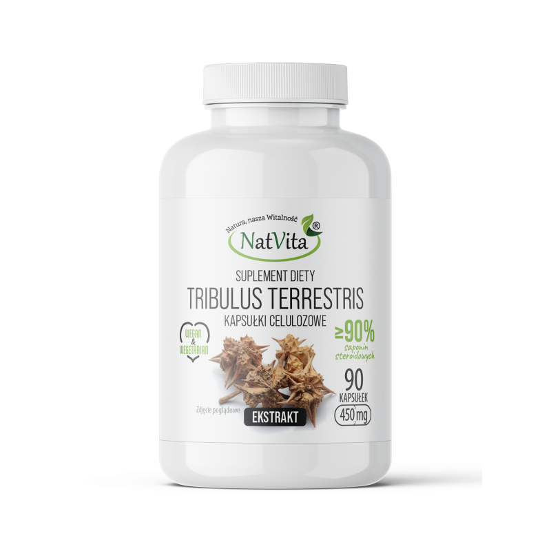 Tribulus Terrestris ekstrakt kapsułki 450mg