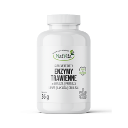 Digezyme Enzymy Trawienne w kapsułkach 400mg
