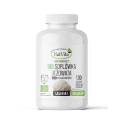 Soplówka Jeżowata BIO ekstrakt 30% kapsułki 400mg