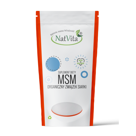 MSM siarka organiczna proszek doypack - zdjęcie produktu