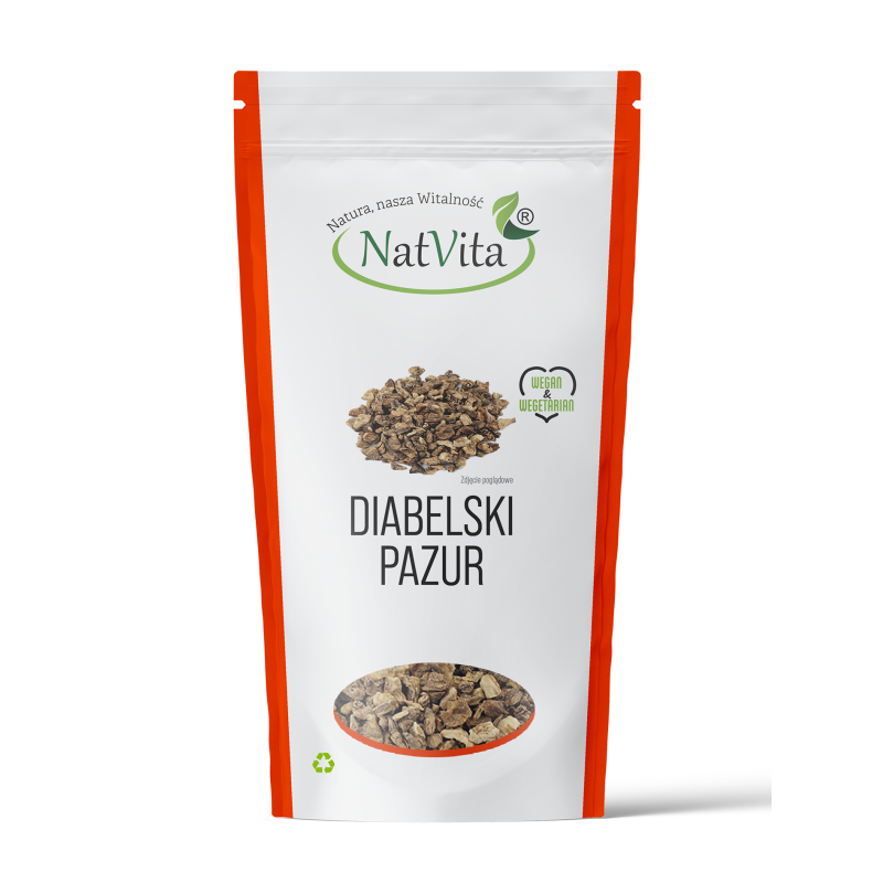 Diabelski pazur korzeń pocięty