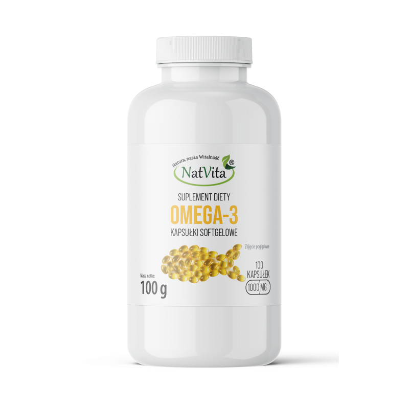 Omega 3 EPA, DHA kapsułki softgel 1000mg