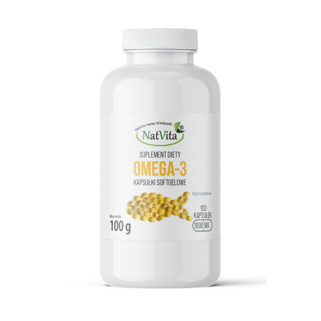 Omega 3 EPA, DHA kapsułki softgel 1000mg - zdjęcie produktu