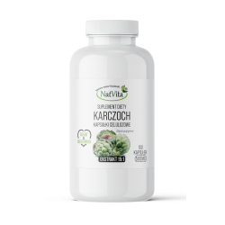 Karczoch ekstrakt 15:1 kapsułki 500mg