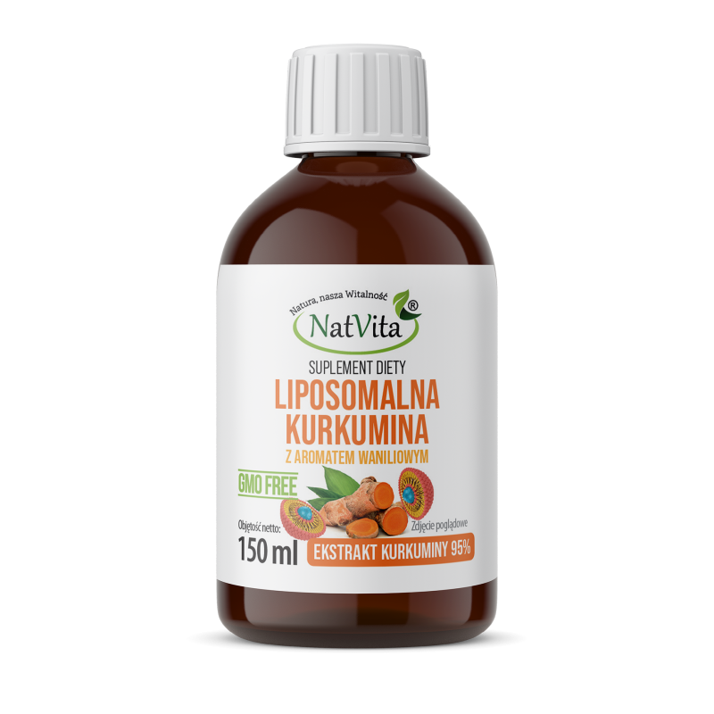 Liposomalna Kurkumina w płynie