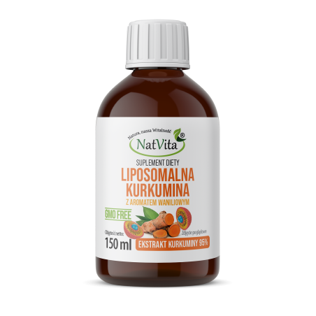 Liposomalna Kurkumina w płynie - zdjęcie produktu