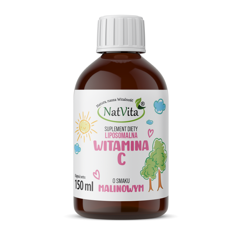 Liposomalna Witamina C z Aromatem Malinowym