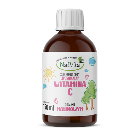 Liposomalna Witamina C z Aromatem Malinowym - zdjęcie produktu
