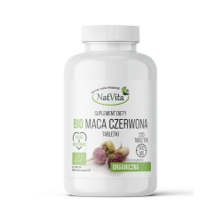 Maca BIO czerwona tabletki 500mg