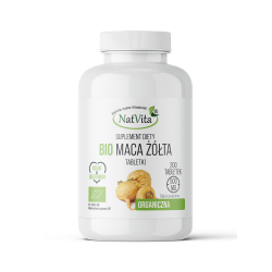 Maca BIO żółta tabletki 500mg