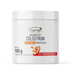 Colostrum 60% IgG liofilizowane