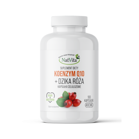 Koenzym Q10 + Dzika Róża kapsułki 400mg - zdjęcie produktu