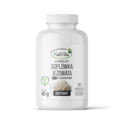 Soplówka Jeżowata ekstrakt 30% kapsułki 400mg