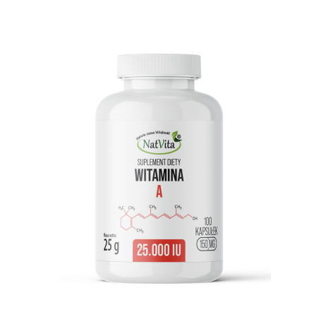 Witamina A 25.000 IU softgel - zdjęcie produktu
