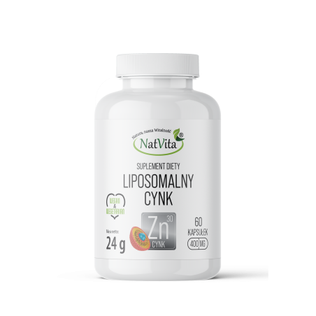 Cynk liposomalny kapsułki 400mg - zdjęcie produktu