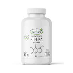 Kofeina bezwodna kapsułki 400mg