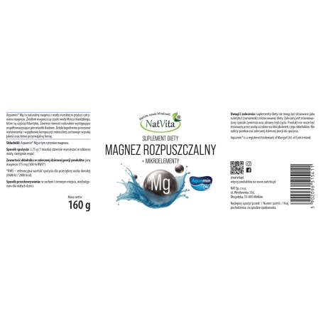 AQUAMIN Mg (magnezowy) - zdjęcie produktu