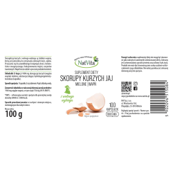 Skorupy Kurzych Jaj (Wapń) kapsułki 1000mg