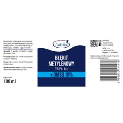 Błękit Metylenowy Ph. Eur. Farmaceutyczny 1% + DMSO 10%