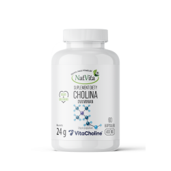 DWUWINIAN CHOLINY (CHOLINA L(+) BITARTRATE) kapsułki 400mg