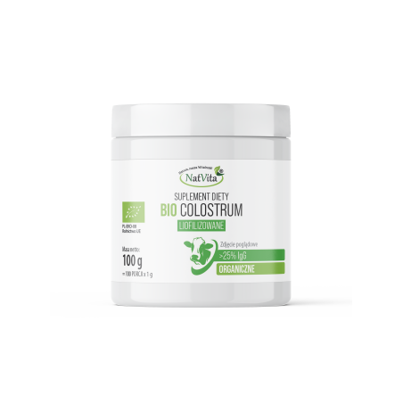 Colostrum BIO proszek liofilizowany 25% IgG - zdjęcie produktu