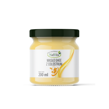 MASŁO KLAROWANE GHEE z colostrum - zdjęcie produktu
