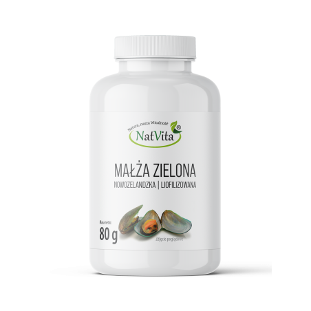 MAŁŻA ZIELONA NOWOZELANDZKA liofilizowana mielona - zdjęcie produktu