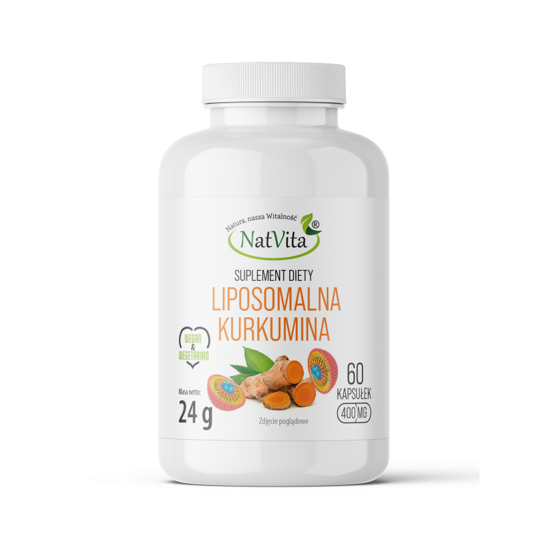 KURKUMINA liposomalna kapsułki 400mg