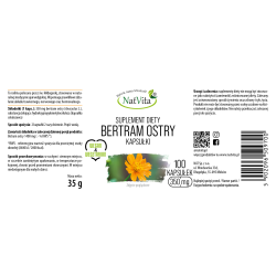 Bertram Ostry kapsułki 350mg