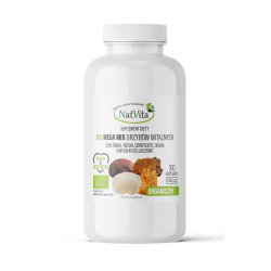 Grzyby Witalne BIO MEGA MIX kapsułki 500mg