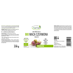 Maca BIO czerwona tabletki 500mg