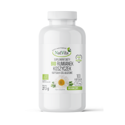 Rumianek BIO koszyczek kapsułki 275mg