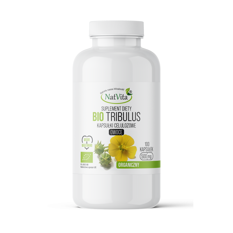 Tribulus Terrestris BIO kapsułki 500mg