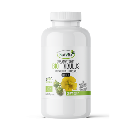 Tribulus Terrestris BIO kapsułki 500mg - zdjęcie produktu