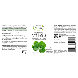 Gotu Kola kapsułki 400mg
