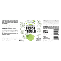 Tinofolin Guduchi ekstrakt kapsułki 450mg