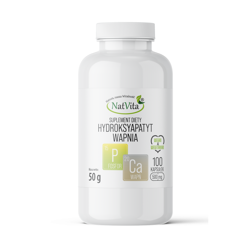 Hydroksyapatyt wapnia kapsułki 500mg
