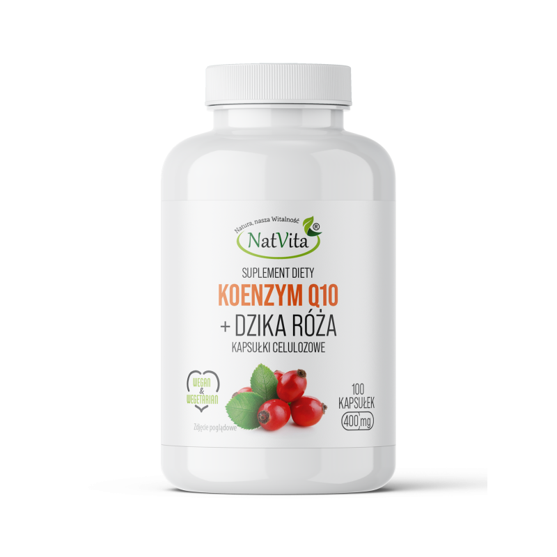 Koenzym Q10 + Dzika Róża kapsułki 400mg
