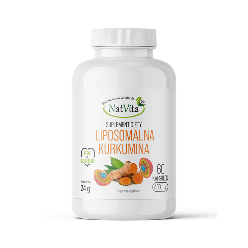 KURKUMINA liposomalna kapsułki 400mg
