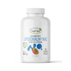 NAC N-ACETYLO-L-CYSTEINA liposomalny kapsułki 645mg