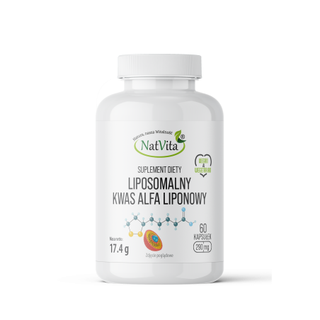 KWAS ALFA LIPONOWY ALA liposomalny kapsułki 290mg - zdjęcie produktu