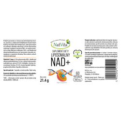 NAD+ liposomalny kapsułki 358mg
