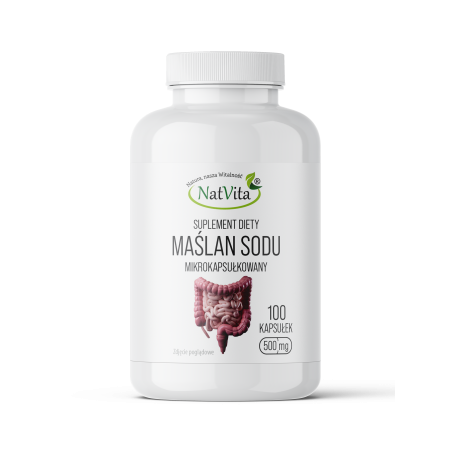 Maślan sodu kapsułki 450mg - zdjęcie produktu
