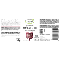 Maślan sodu kapsułki 450mg