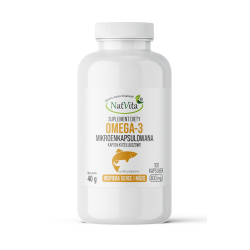 OMEGA 3 Mikroenkapsulowana DHA EPA 360 kapsułki 400mg