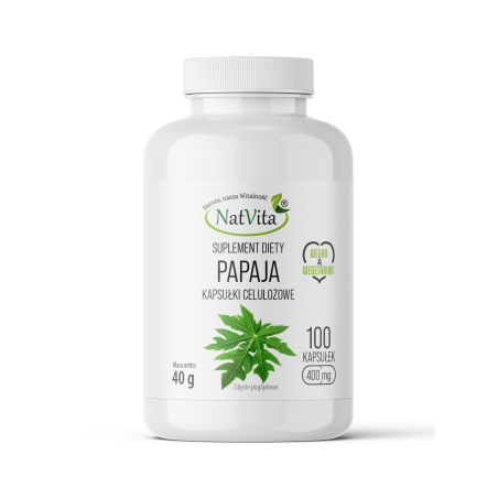 Papaja kapsułki 655mg - zdjęcie produktu