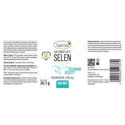 Selen - Selenium Select kapsułki 435mg