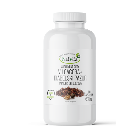 Vilcacora + Diabelski Pazur kapsułki 500mg - zdjęcie produktu