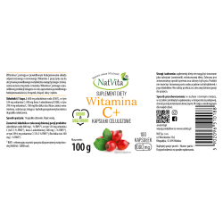 Witamina C+ kapsułki 1000mg